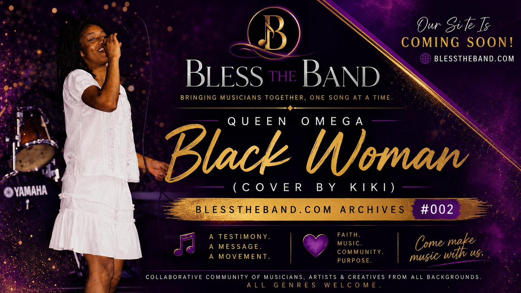 Black Woman archive recording cover