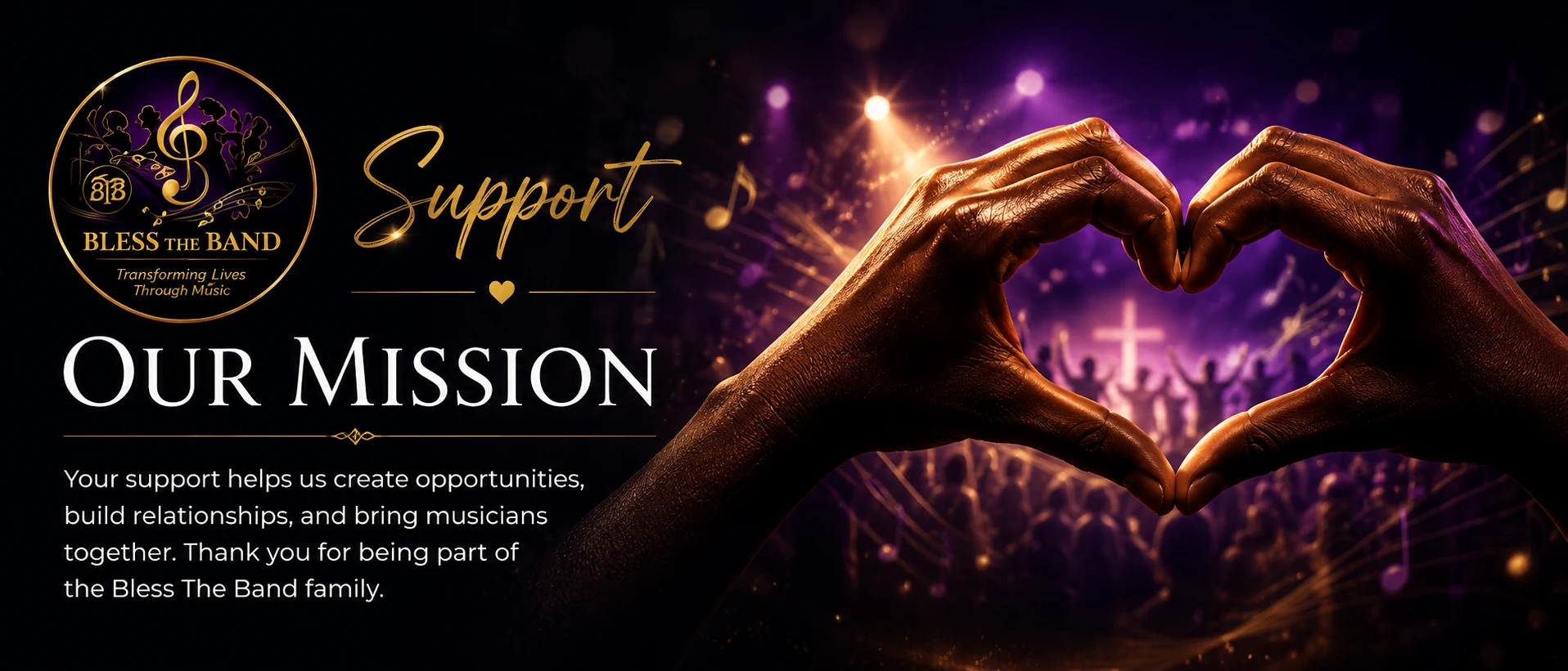 Support the Bless The Band mission